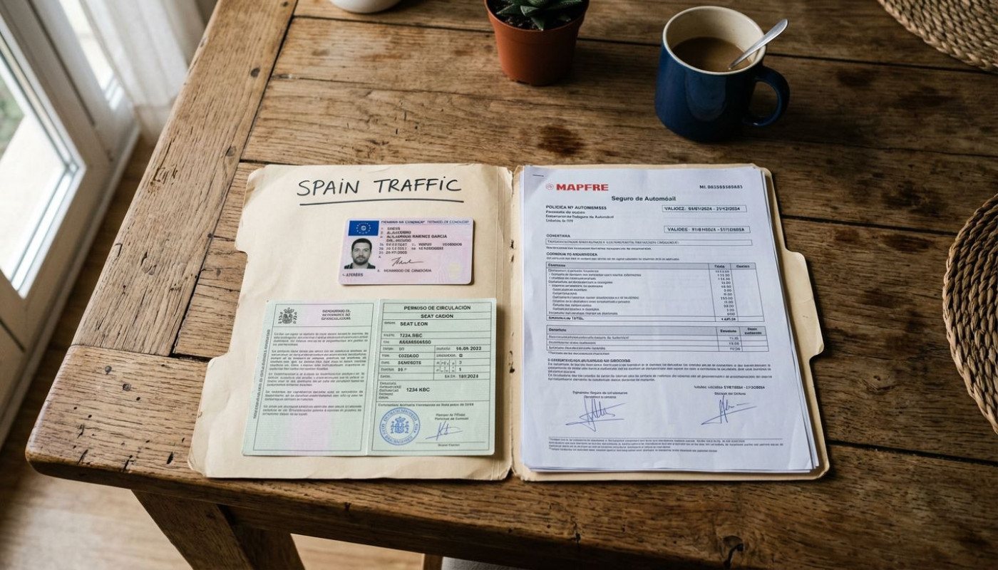 Qué documentos técnicos necesitas realmente para circular en españa